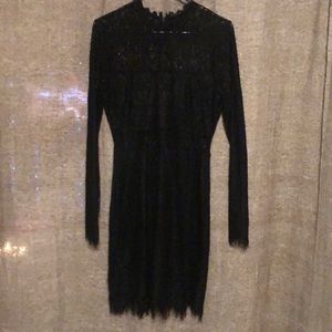 Lulus Lace Holiday Dress